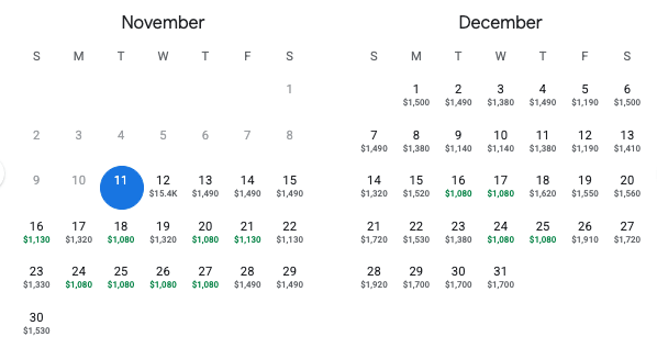 Montreal to Manila United Airlines availability